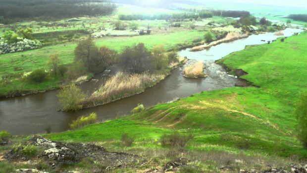 Image - The Kalmiius River in its upper reaches.